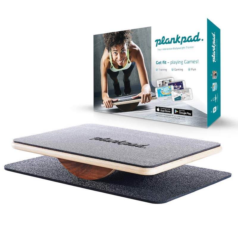 Balance Board Test Plankbad mit App